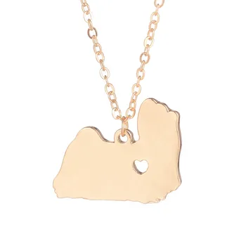 

Wholesale 30pcs Maltese Necklace Dog Pendant Breed Silver Charm Pets Dog Memorial Gift Family Pet New Puppy for Women lovers