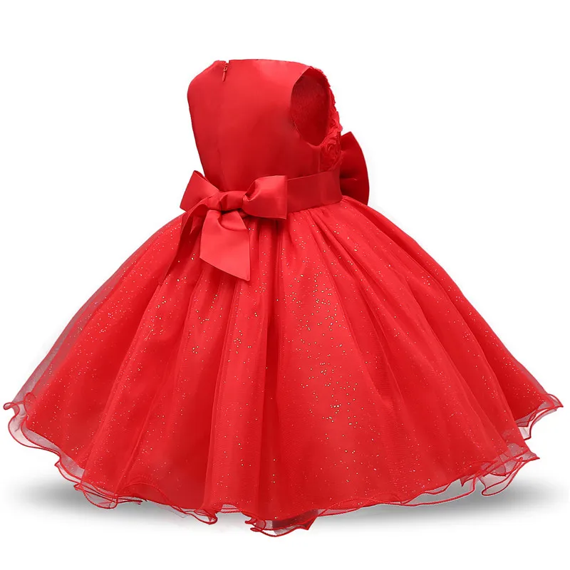 Платье для маленьких девочек, Летнее Детское платье для крещения г. Детские платья для первого дня рождения для девочек, vestido infantil Robe Baby Fille