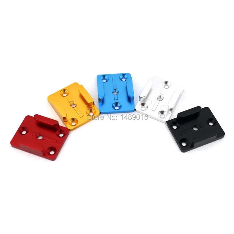 

For Go Pro Gopro Hero 5 4 3+ Action Camera Accessories Aluminum Alloy CNC Flat Surface Quick Release Base Mount Adapter Tripod