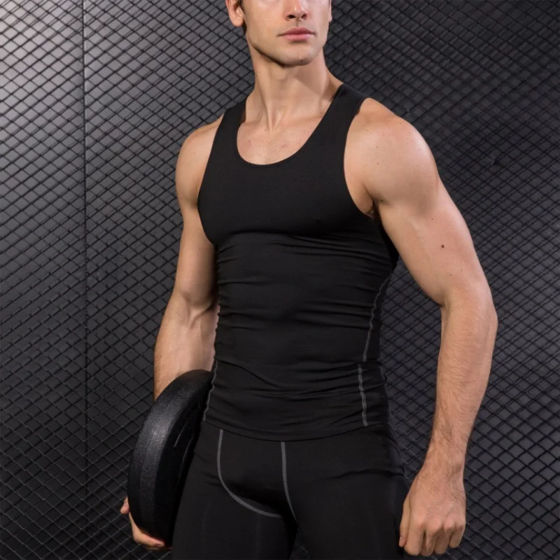 

2019 GYM Quick Dry Shirt Sport T Shirt Men Running T-Shirt Men Fitness Tshirt Elastic Sportswear Basketball Tshirt