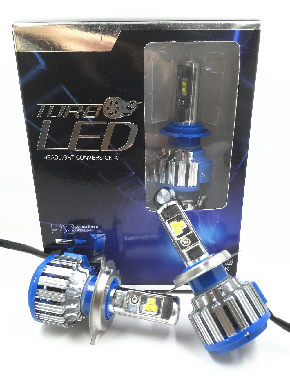 H4 Car Led Headlight High Power Auto H4 3 Hi/lo HB2 9003 High Low 40W