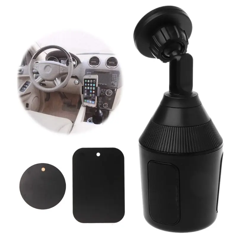 Car Cup Holder Magnetic Cup Stand Mobile Phone Cradle Mount for iPhone Samsung Huawei Xiaomi 3 to 6.5 inch Cellphone 10166 Car Cup Holder Magnetic Cup Stand Mobile Phone Cradle Mount for iPhone Samsung Huawei Xiaomi 3 to 6.5 inch Cellphone 10166