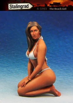 

resin assembly Kits 1/ 35 The Beach Girl modern Unpainted Kit Resin Model Free Shipping