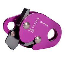 Портативное оборудование для безопасности скалолазания канатные страховочные устройства автоматический замок карабин противоскользящее Защитное снаряжение оборудование для выживания