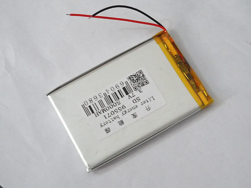 

3.7V high-capacity lithium polymer battery 955071 5000mAh Lithium Battery A new battery products