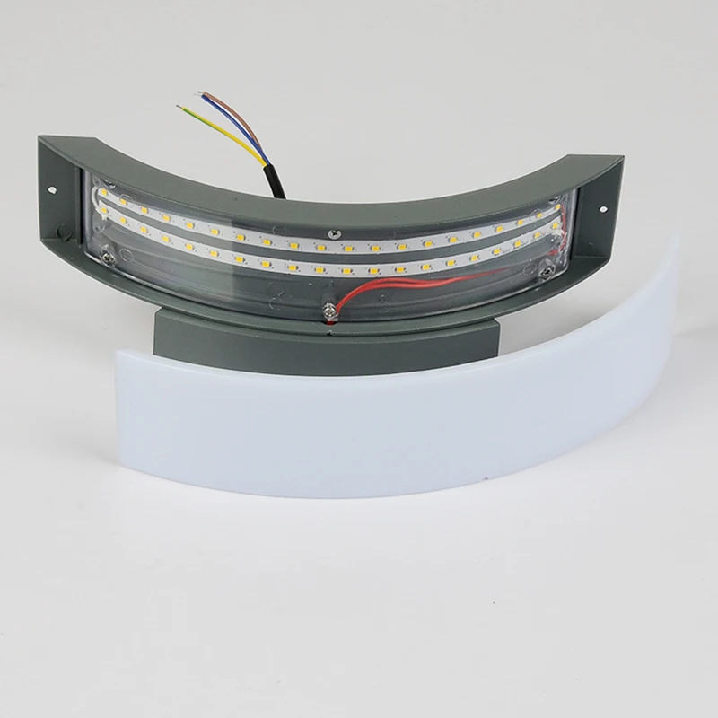 Feimefeiyou outdoor balcony stairs Engineering villa wall light of corridor light Waterproof wall lamp arc style