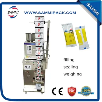 

High Quality Automatic Small Sachet Powder,Sugar,Granules Filling and Sealing Machine,back seal with photocell