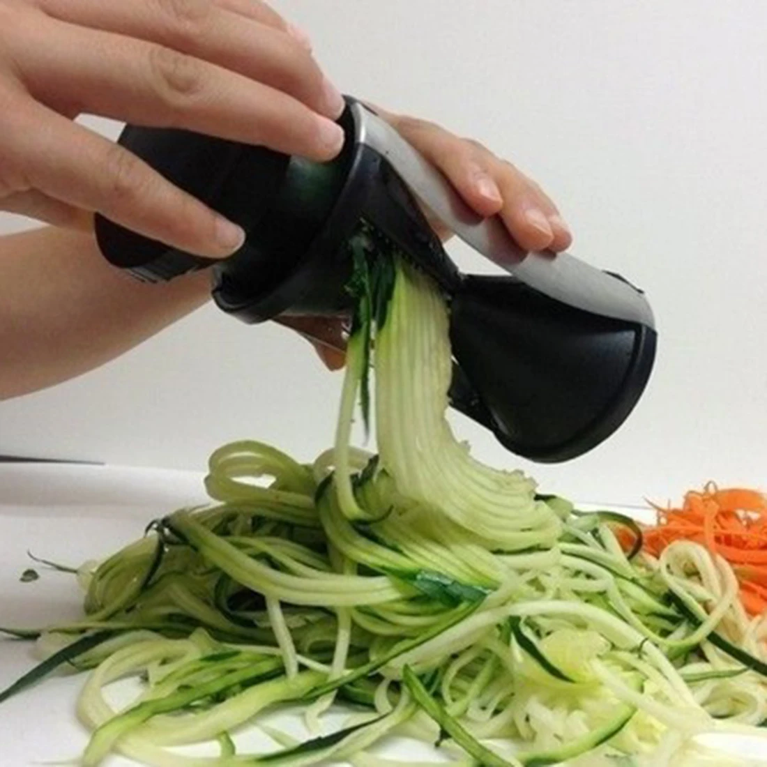 

Vegetable Fruit Spiral Shred Process Device Cutter Slicer Peeler Kitchen Tool Slicer spirelli spiralizer julienne cutter