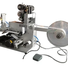 MT-60 плоская бутылка этикетировочная машина поверхность Этикетировочная машина с кодером, клейкая Этикетировочная машина, шампунь плоская бутылка поверхность этикетировочная машина