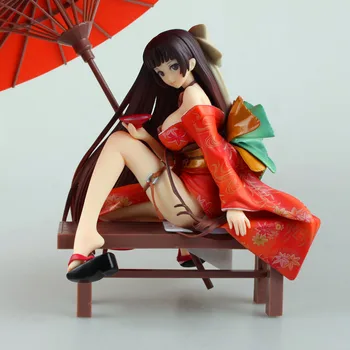 

31.5CM Native Tony Geisha Anime Figure Sakuran Action Figure Wafuku Ver Sexy Girl Dolls with Box F265
