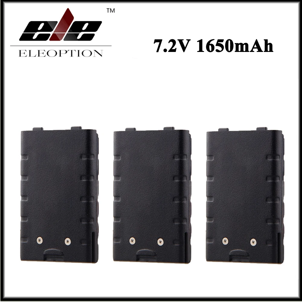 

3x Eleoption FNB-V57 FNB-64 FNB-83 Ni-MH Battery for Yaesu/Vertex Radio VX-150 VX-160 VX170