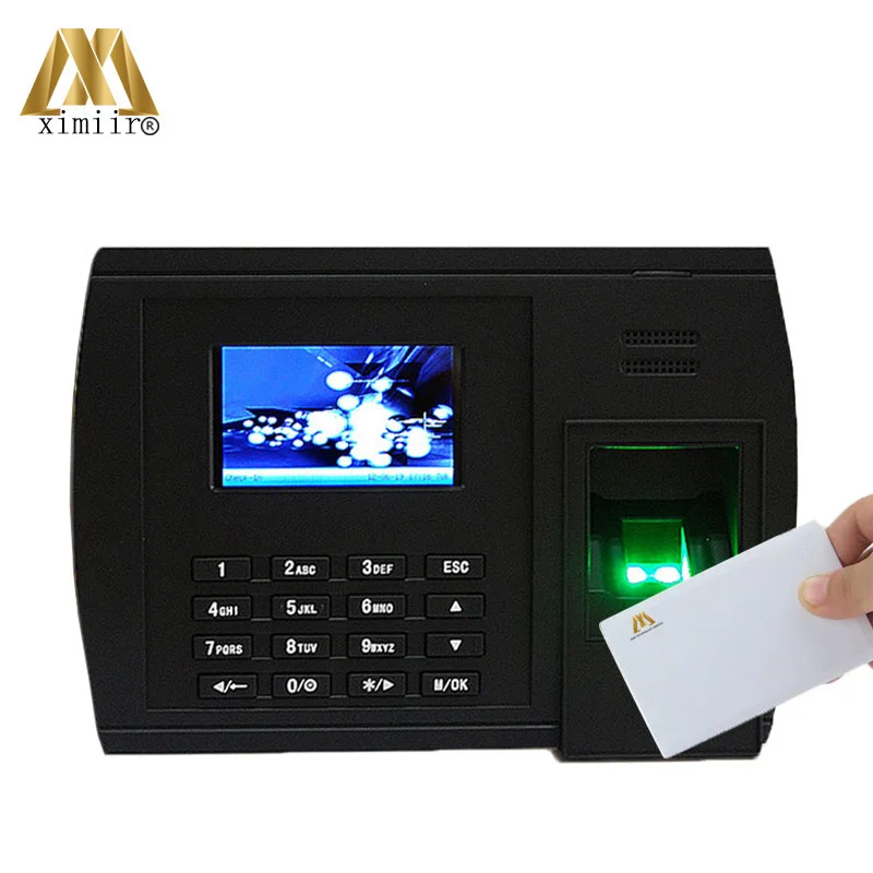 Биометрический XM228 отпечатков пальцев и 13,56 МГц IC card reader время посещаемости с бесплатным программным обеспечением и SDK машина распознавания отпечатков пальцев