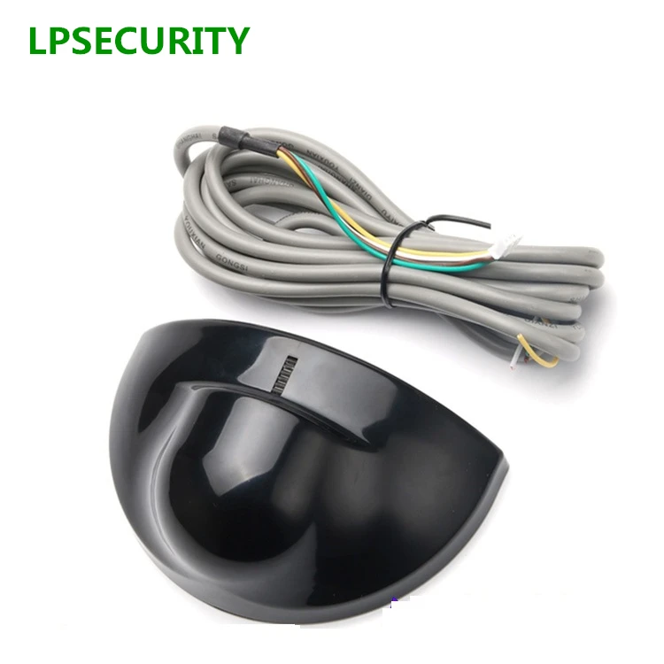 LPSECURITY Automatic sliding swing gate door microwave motion sensor detector(black color)