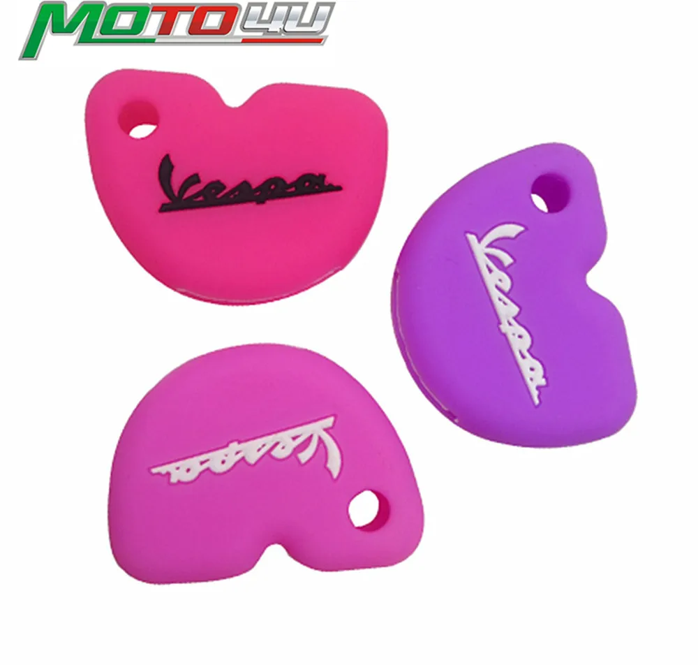 Силиконовый резиновый чехол для ключей MOTO4U Vespa Enrico Piaggio GTS300 LX150 fly 125 3vte Gts 200 ключ