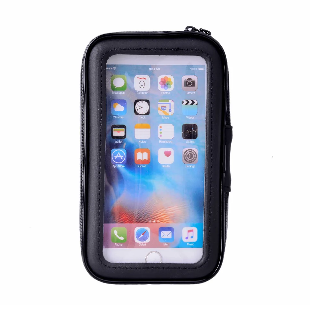  Motorcycle Phone Holder Mobile Phone Stand Support for iPhone8 7 6 GPS Bike Holder Waterproof Bag s