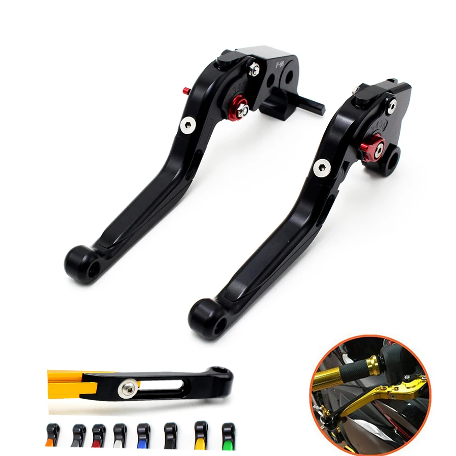 CNC brake clutch levers black foldable motorcycle clutch brake lever
