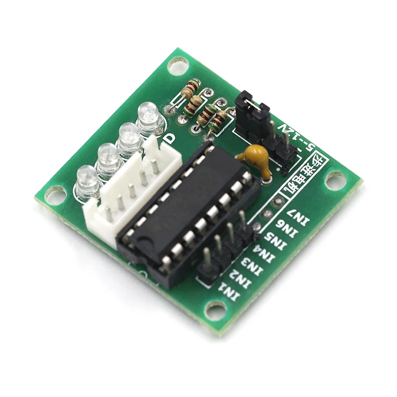 1 лот 28BYJ-48-5V 4 фазный шаговый двигатель+ Драйвер платы ULN2003 для Arduino шаговый двигатель+ ULN2003 драйвер платы