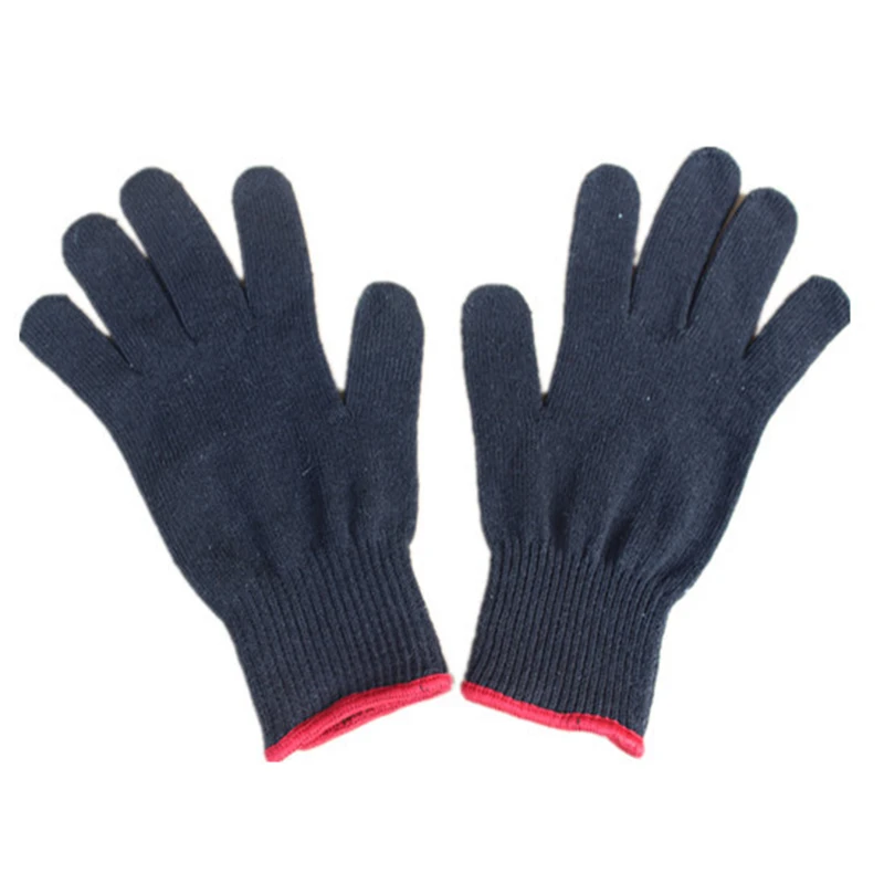 

Heat Resistant Glove Hair Styling Tool 1 Pcs For Curling Straight Flat Iron Black heat glove for curling iron