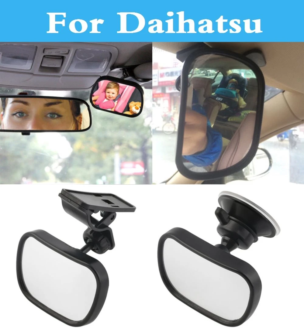 Car Rear Seat View Mirror Baby Child Safety With Clip Sucker For Daihatsu Max Mira Mira Gino Sirion Sonica Terios Trevis View Mirror Child View Mirrorcar Rear View Mirror Aliexpress