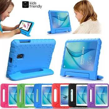 

Kids Children EVA Shockproof Case For Samsung Galaxy Tab A 8.0 inch 2017 T380 T385 Safe Foam Stand Case Tablet Protective Cover