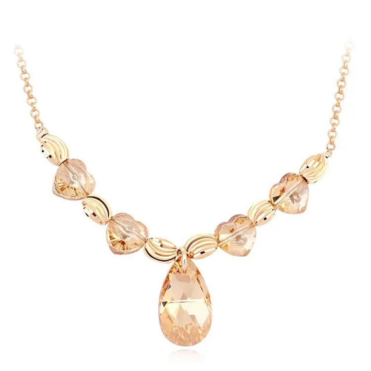 2015 Declaración de La Vendimia Collar de SWAROVSKI ELEMENTS Collares y Colgantes de Cristal con SWAROVSKI