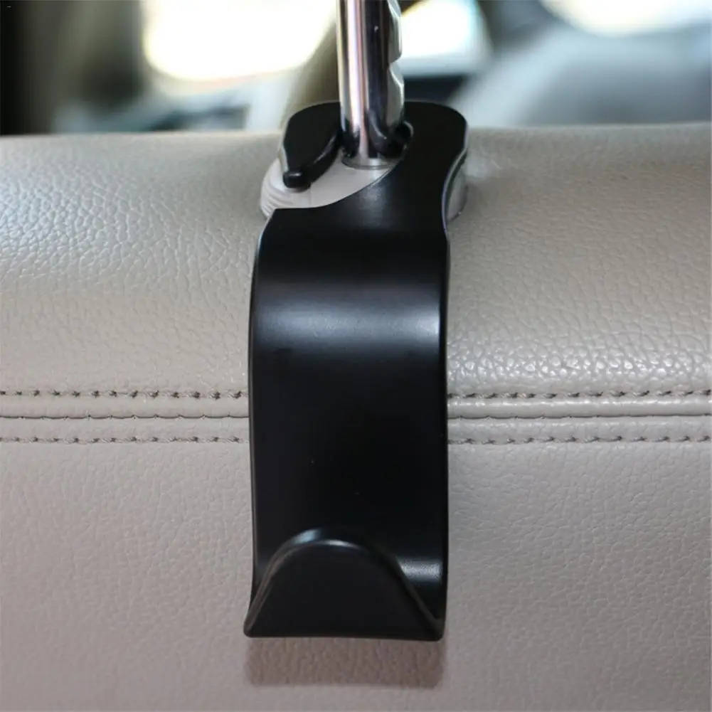 4pcs Car Seat Back Hooks Vehicle Headrest Hanger Strong Holder Hooks