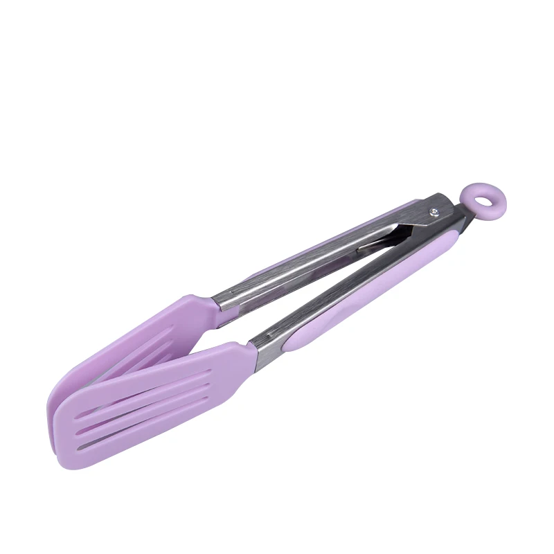 Stainless steel Tongs Kitchen Tongs BBQ Clip Salad Bread Serving Tongs