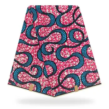 

Lateset african ankara print fabric wholesale Ankara wax java print fabrics/kitenge/vitenge/lapa/Chitenge 6 yards DF-192