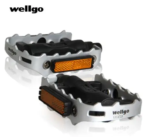 

Wellgo LU-C25 Ultralight Road Bicycle Hight Quality Aluminum MTB Bike Pedals Bicycle Pedal Accessories