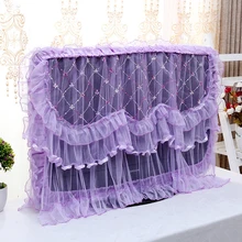 Тканевый чехол для телевизора Универсальный пылезащитный чехол кружевной подвесной чехол для телевизора