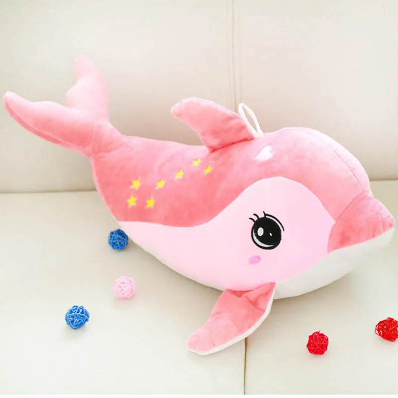

Dolphins pillow doll plush toys dolphins pop present lovers New High quality goods 1pc 30CM