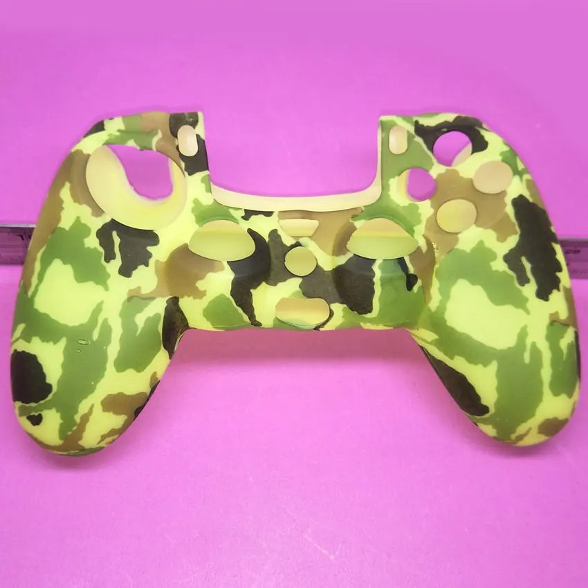 Brand New Camouflage Silicone Anti-Slip High-quality Protective Skin Case for PS4 Controller. [9 colors]