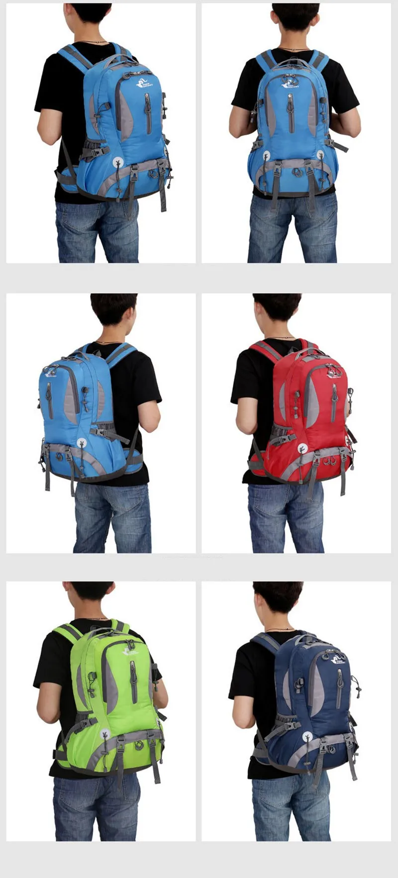 Free Knight 40L Hiking Backpacks Outdoor Sports Bag Trekking Travel Bags Men Waterproof Women Camping Men's Backpacks 7 Colors