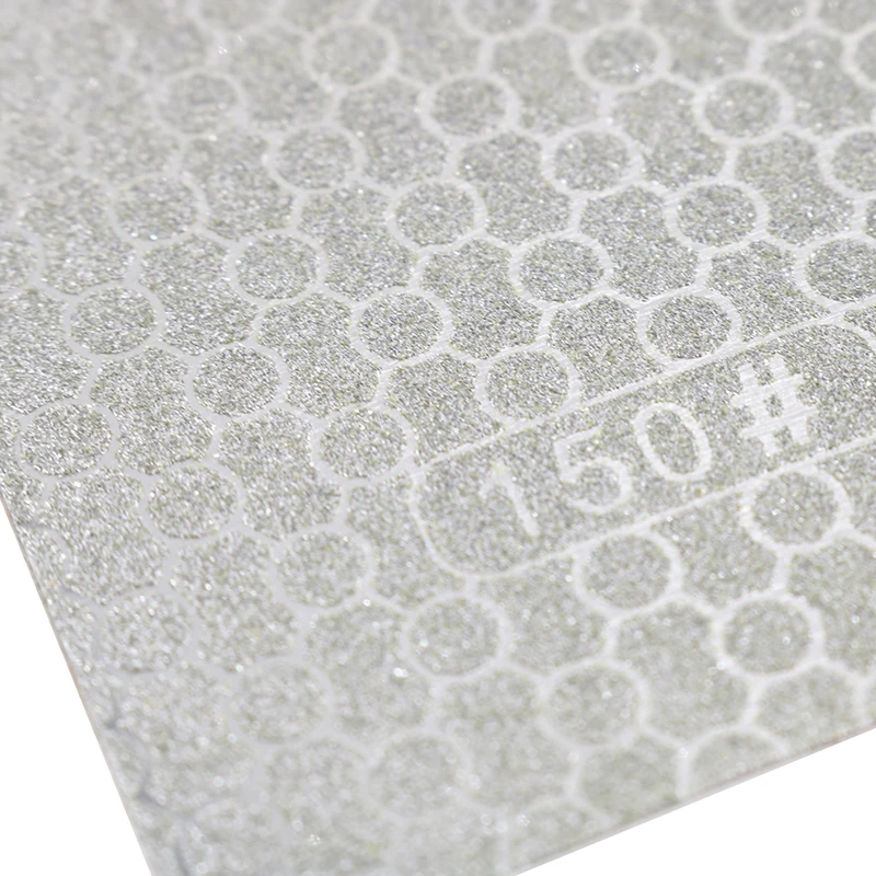 DMD Diamond Woodworking Sandpaper Coated Honeycomb Emery Paper Replacement For Affixed Abrasive Paper #150 #240 #400 #1000 DMD Diamond Woodworking Sandpaper Coated Honeycomb Emery Paper Replacement For Affixed Abrasive Paper #150 #240 #400 #1000