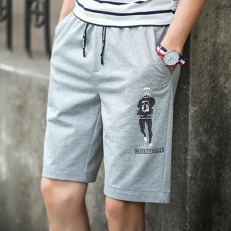 Leisure Shorts Casual Pure Cotton Hot Sale Men's Fashion Short Male