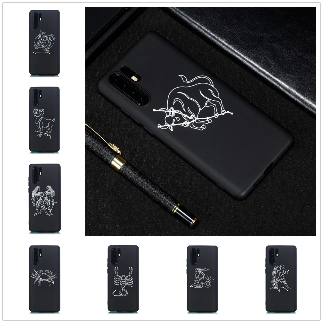 

For Huawei P30 Pro Cas TPU Soft for Huawei P30 P20 Lite Fundas Animal Picture Protective Hoesje Huawei Mate 20 Lite Pro Honor 8x
