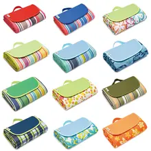 145x180/145x200/195x200 см водонепроницаемый складной Открытый коврик для кемпинга расширенный коврик для пикника клетчатое пляжное одеяло Детский многопользовательский мат