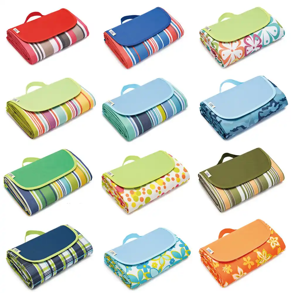 145x180 145x200 195x200cm Waterproof Foldable Outdoor Camping Mat Widen Picnic Mat Plaid Beach Blanket Baby Multiplayer Mat Camping Mat Aliexpress