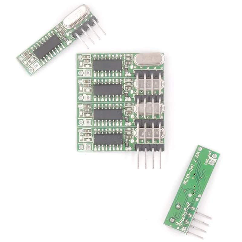 433 МГц рч приемник и модуль передатчика переключатель с антенной DIY 433 МГц пульт дистанционного управления для Arduino uno supergeodyne RF