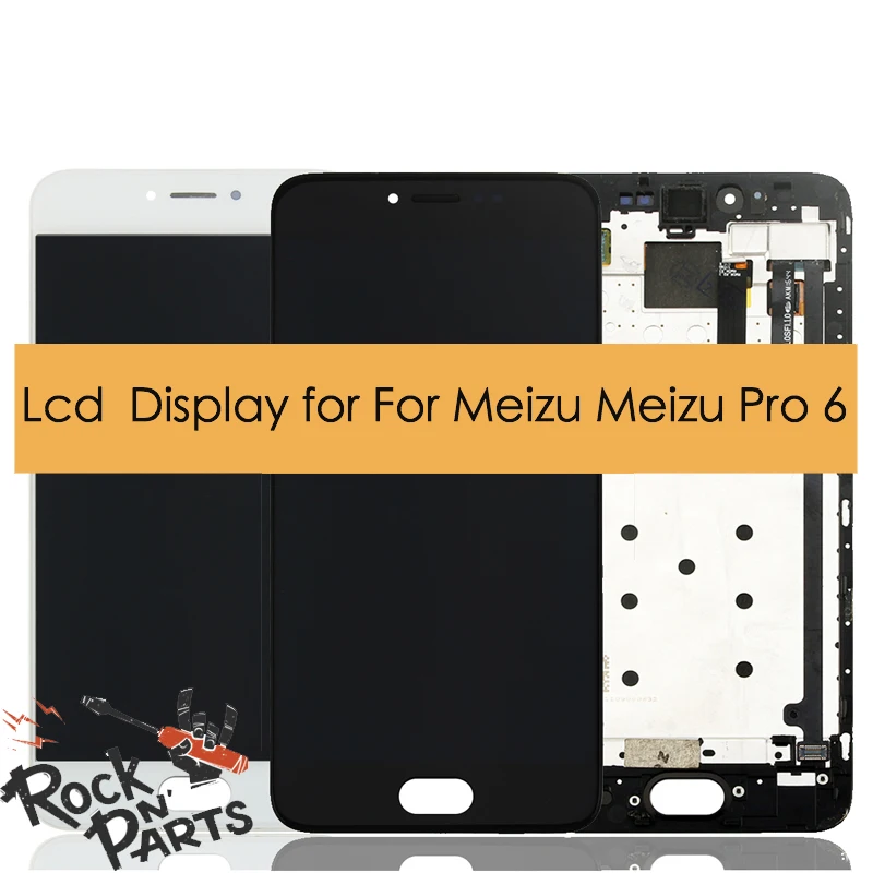 ЖК-дисплей для Meizu Pro 6 M570M M570Q M570C в сборе с сенсорным экраном дигитайзер сборка и