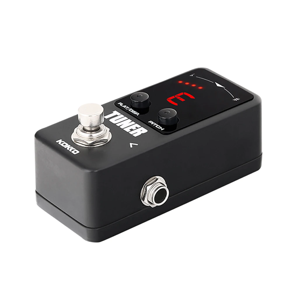 

Tuner Mini Guitar Effect Pedal With Display Analog Rotary Speaker Tuner Chromatic Pedals Guitars Parts & Accessories YS-