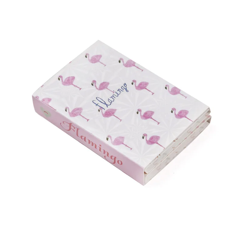 Милый Единорог Фламинго 6 складной Блокнот N раз бумаги для заметок на клейкой основе Эсколар. школьного питания наклейка-закладка - Цвет: 10