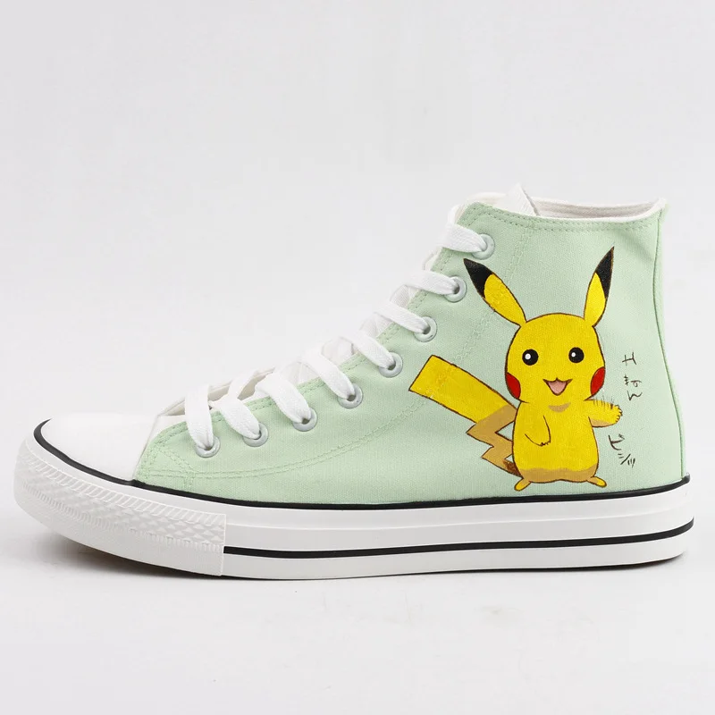 Picacho Hand Canvas Shoe Sneakers Women Student Casual Shoes High Help Shoe Magical Baby Cartoon Comic Shoes Zapatos De Mujer