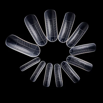 

Professional Dual System Nail Form for Acrylic and UV Gel 12 Sizes with Lines 120 pieces / Set