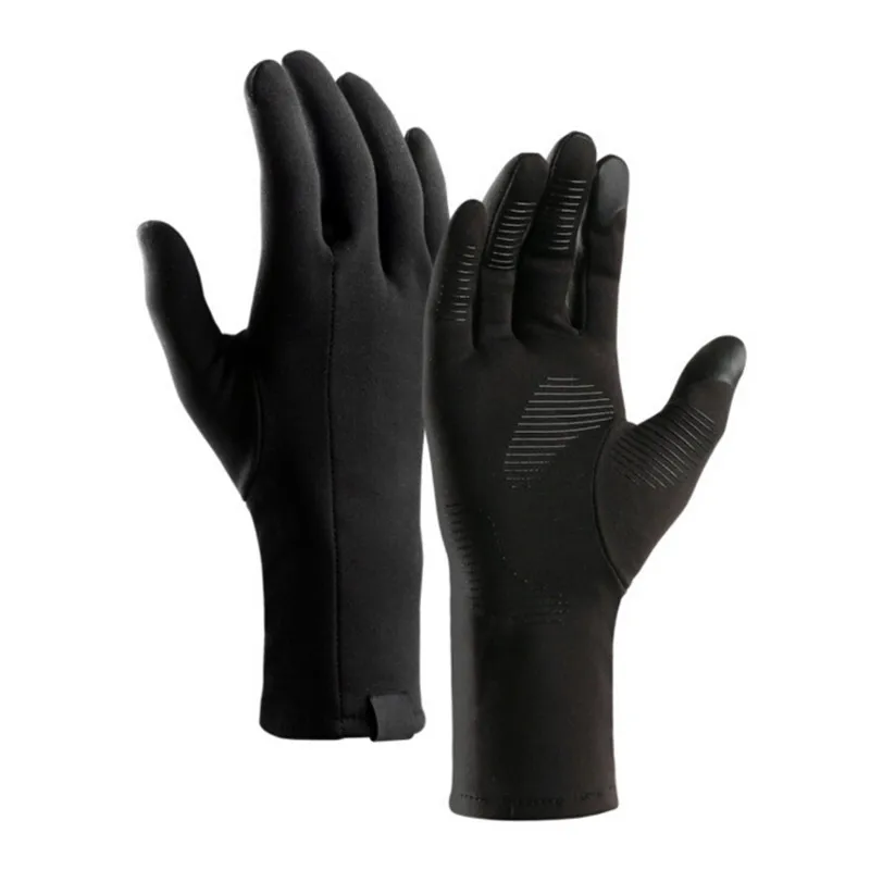 Мужские и женские зимние теплые перчатки ветрозащитные уличные перчатки толстые теплые варежки перчатки с сенсорным экраном унисекс противоскользящий дизайн