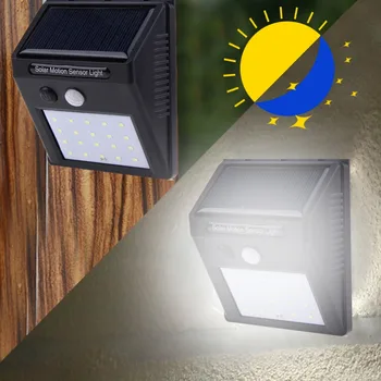 

16 LEDs Solar sensor wall lamp Waterproof IP65 Solar Powered Solar Light PIR motion sensor Outdoor Garden Yard Fence Wall Light