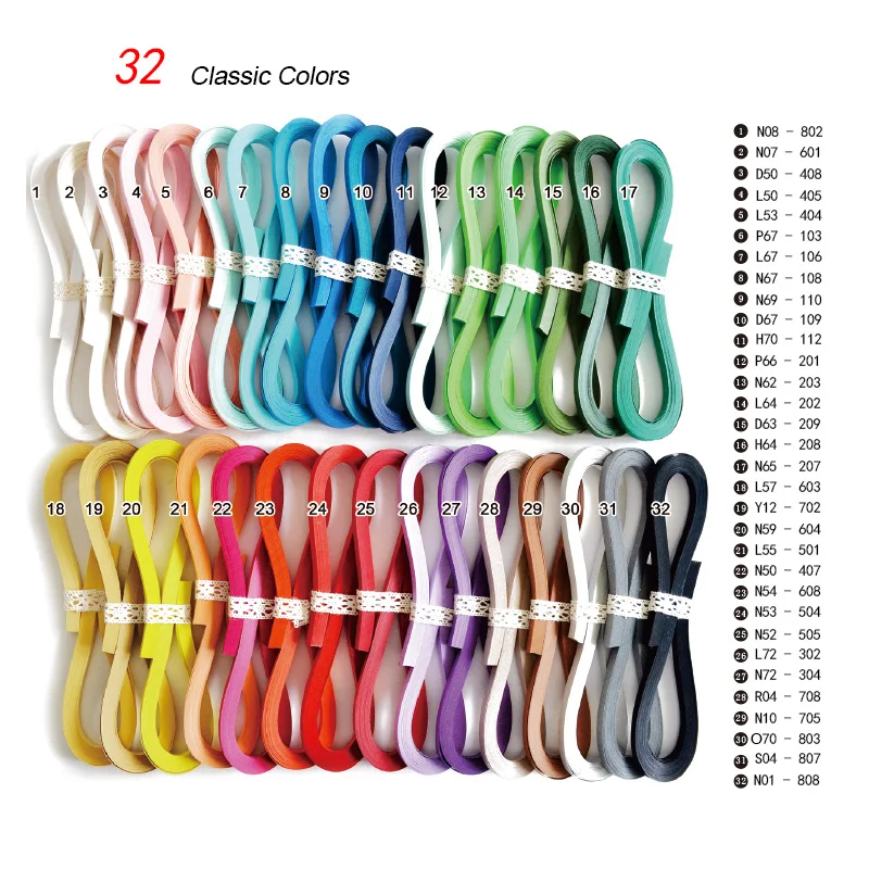 

JUYA Tant Paper Quilling Set with 72 Single Colors,1.5/3/5/7/10mm Width,40 Strips Total DIY Paper Strip Handmade Crafts