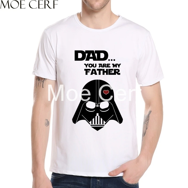Мужские футболки с надписями Darth Vader DAD YOU ARE MY FATHER Новое поступление футболка в