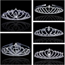 Muylinda Большой Свадебный Диадема из цветов свадебные горный хрусталь корона диадема аксессуары для волос для женщин