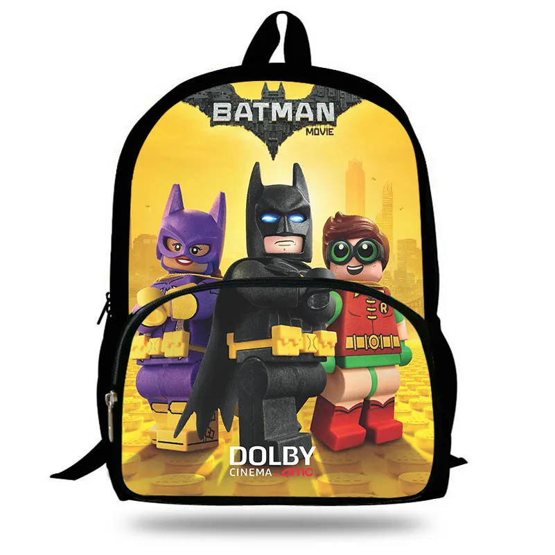 Рюкзак с принтом из фильма Бэтмен для девочек|children school backpack|children schoolbag children |